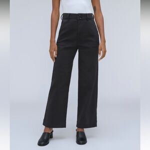 NWT Everlane The Organic Straight-Leg Pant
